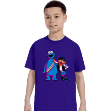 Load image into Gallery viewer, Daily_Deal_Shirts T-Shirts, Youth / XS / Violet Scruffy Looking Smugglers