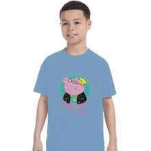 Load image into Gallery viewer, Shirts T-Shirts, Youth / XL / Powder Blue Notorious PIG