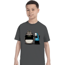 Load image into Gallery viewer, Shirts T-Shirts, Youth / XS / Charcoal Anime Sucks