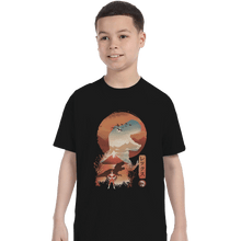 Load image into Gallery viewer, Shirts T-Shirts, Youth / XL / Black Red Ranger Ukiyoe