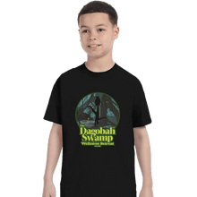 Load image into Gallery viewer, Daily_Deal_Shirts T-Shirts, Youth / XS / Black Dagobah Wellness Retreat