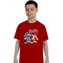 Load image into Gallery viewer, Daily_Deal_Shirts T-Shirts, Youth / XS / Red Showoff