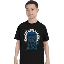 Load image into Gallery viewer, Shirts T-Shirts, Youth / XS / Black Doctor Time and Space