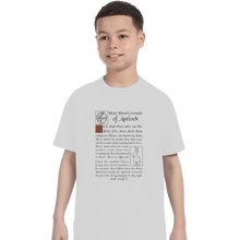 Load image into Gallery viewer, Shirts T-Shirts, Youth / XL / White Holy Hand Grenade Script