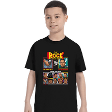 Load image into Gallery viewer, Shirts T-Shirts, Youth / XS / Black The Rock Fighter