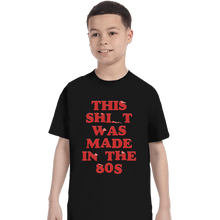 Load image into Gallery viewer, Secret_Shirts T-Shirts, Youth / XS / Black 80s Stuff