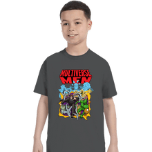 Load image into Gallery viewer, Daily_Deal_Shirts T-Shirts, Youth / XS / Charcoal Multiverse Men