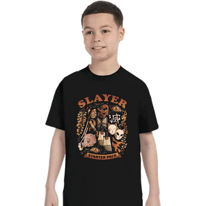 Daily_Deal_Shirts T-Shirts, Youth / XS / Black Slayer Starter Pack