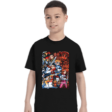Load image into Gallery viewer, Daily_Deal_Shirts T-Shirts, Youth / XS / Black Morphin Pilgrim

