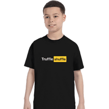 Load image into Gallery viewer, Secret_Shirts T-Shirts, Youth / XS / Black Truffle Shuffle