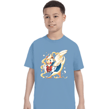 Load image into Gallery viewer, Daily_Deal_Shirts T-Shirts, Youth / XS / Powder Blue Sailor Bird