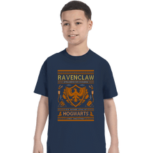 Load image into Gallery viewer, Shirts T-Shirts, Youth / XS / Navy Ravenclaw Sweater