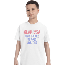 Load image into Gallery viewer, Secret_Shirts T-Shirts, Youth / XS / White Clarrissa