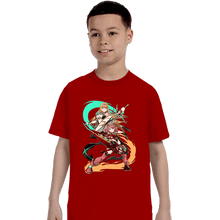 Load image into Gallery viewer, Daily_Deal_Shirts T-Shirts, Youth / XS / Red Dual Sword Users