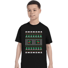 Load image into Gallery viewer, Shirts T-Shirts, Youth / XS / Black Games Of Christmas Past