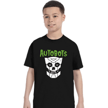Load image into Gallery viewer, Secret_Shirts T-Shirts, Youth / XS / Black Punk Robot