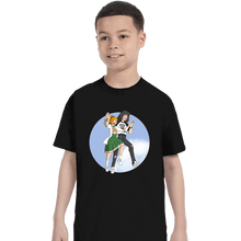 Load image into Gallery viewer, Daily_Deal_Shirts T-Shirts, Youth / XS / Black Eddie & Chrissy