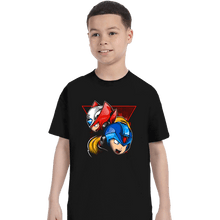 Load image into Gallery viewer, Shirts T-Shirts, Youth / XS / Black X vs Z