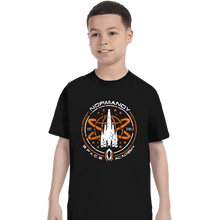 Load image into Gallery viewer, Secret_Shirts T-Shirts, Youth / XS / Black Normandy Space Academy