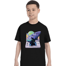 Load image into Gallery viewer, Secret_Shirts T-Shirts, Youth / XS / Black 3D Ocarina