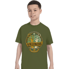 Load image into Gallery viewer, Secret_Shirts T-Shirts, Youth / XS / Military Green Eternal Brew