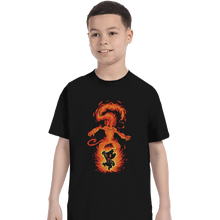 Load image into Gallery viewer, Shirts T-Shirts, Youth / XS / Black The Fire Ape Within