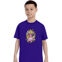 Load image into Gallery viewer, Secret_Shirts T-Shirts, Youth / XS / Violet Ameri-cat Beauty