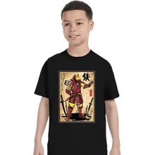 Load image into Gallery viewer, Daily_Deal_Shirts T-Shirts, Youth / XS / Black Iron Samurai