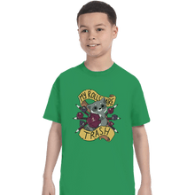 Load image into Gallery viewer, Shirts T-Shirts, Youth / XS / Irish Green My Rolls Are Trash