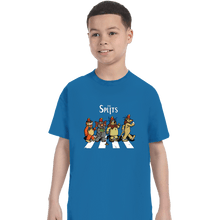 Load image into Gallery viewer, Secret_Shirts T-Shirts, Youth / XS / Sapphire The Splits