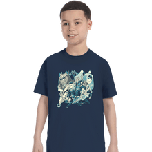 Load image into Gallery viewer, Daily_Deal_Shirts T-Shirts, Youth / XS / Navy Future Heroes
