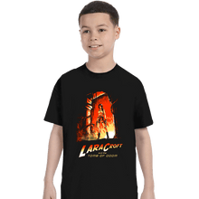 Load image into Gallery viewer, Shirts T-Shirts, Youth / XS / Black Indiana Croft