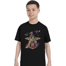 Load image into Gallery viewer, Shirts T-Shirts, Youth / XL / Black Spooky Baby