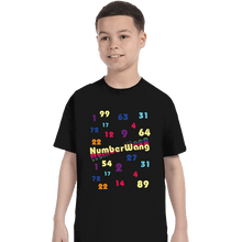 Load image into Gallery viewer, Daily_Deal_Shirts T-Shirts, Youth / XS / Black Numberwang
