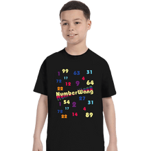 Load image into Gallery viewer, Daily_Deal_Shirts T-Shirts, Youth / XS / Black Numberwang