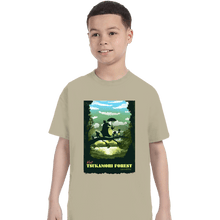 Load image into Gallery viewer, Daily_Deal_Shirts T-Shirts, Youth / XS / Sand Visit Tsukamori Forest