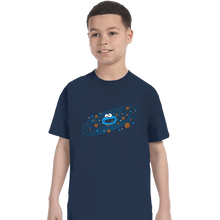 Load image into Gallery viewer, Daily_Deal_Shirts T-Shirts, Youth / XS / Navy Cookie Orbit
