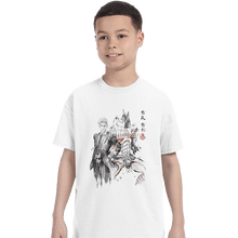 Load image into Gallery viewer, Shirts T-Shirts, Youth / XL / White Killer Queen Sumi-e