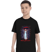 Load image into Gallery viewer, Secret_Shirts T-Shirts, Youth / XS / Black Carrie In The Rain