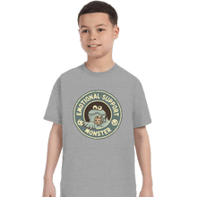 Load image into Gallery viewer, Daily_Deal_Shirts T-Shirts, Youth / XS / Sports Grey Emotional Support Monster