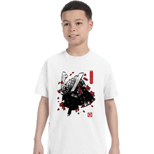 Load image into Gallery viewer, Daily_Deal_Shirts T-Shirts, Youth / XS / White The Darth Samurai