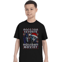 Load image into Gallery viewer, Secret_Shirts T-Shirts, Youth / XS / Black Holiday Scream