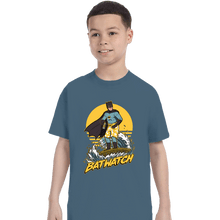 Load image into Gallery viewer, Daily_Deal_Shirts T-Shirts, Youth / XS / Indigo Blue Batwatch