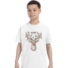 Load image into Gallery viewer, Shirts T-Shirts, Youth / XL / White Oh Deer