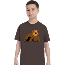 Load image into Gallery viewer, Shirts T-Shirts, Youth / XS / Dark Chocolate Apocalypsis Signal