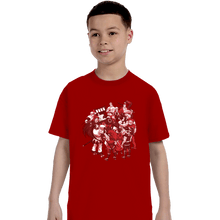 Load image into Gallery viewer, Shirts T-Shirts, Youth / XS / Red SNK