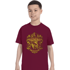 Sold_Out_Shirts T-Shirts, Youth / XS / Maroon Team Gryffindor