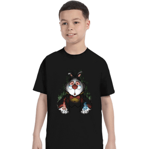 Daily_Deal_Shirts T-Shirts, Youth / XS / Black White Rabbit