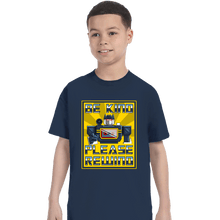 Load image into Gallery viewer, Daily_Deal_Shirts T-Shirts, Youth / XS / Navy Be Kind Please Rewind
