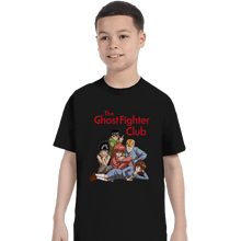 Load image into Gallery viewer, Shirts T-Shirts, Youth / XL / Black The Ghost Fighter Club